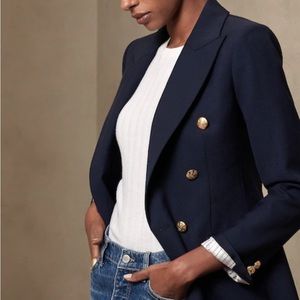 Banana republic Captains blazer in navy blue